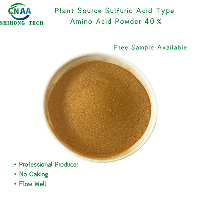 Plant Source Amino Acid Powder 40% Fertilizer Free Chlorine For Agriculture