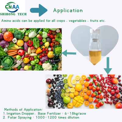 Plant Source Amino Acid Powder 40% Fertilizer Free Chlorine For Agriculture