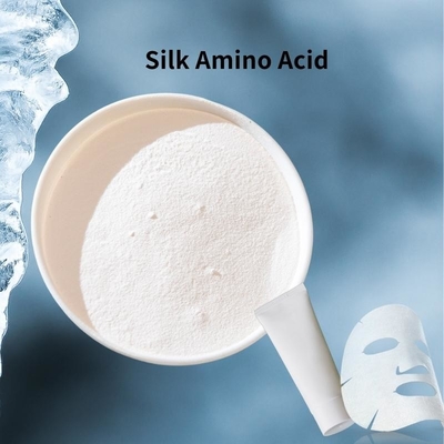 SAAs Hydrolyzed Silk Amino Acid White Powder Silk Protein For Hair Skin Body