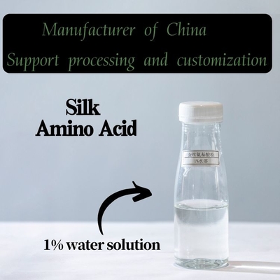 Natural Cosmetic Grade Silk Amino Acid Silk Fibroin Powder 100% Water Soluble 96690-41-4