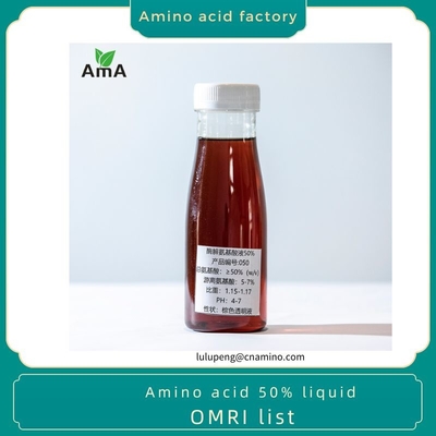 Organic Plant Fertilizer Solution: Certified OMRI amino acid 50% Liquid Plant Fertilizer for Organic Farming & Gardening