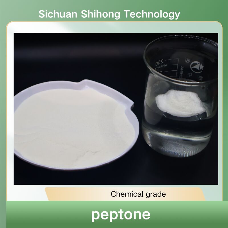 High Purity 99% Peptone with Moisture Content <10% and Total Nitrogen 15% for Bacterial Culture and Enzyme Synthesis